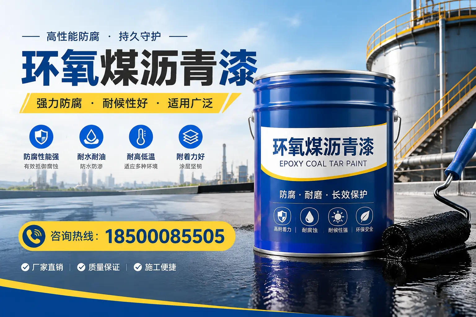 环氧煤沥青漆的储存与运输注意事项，佛山企业须知