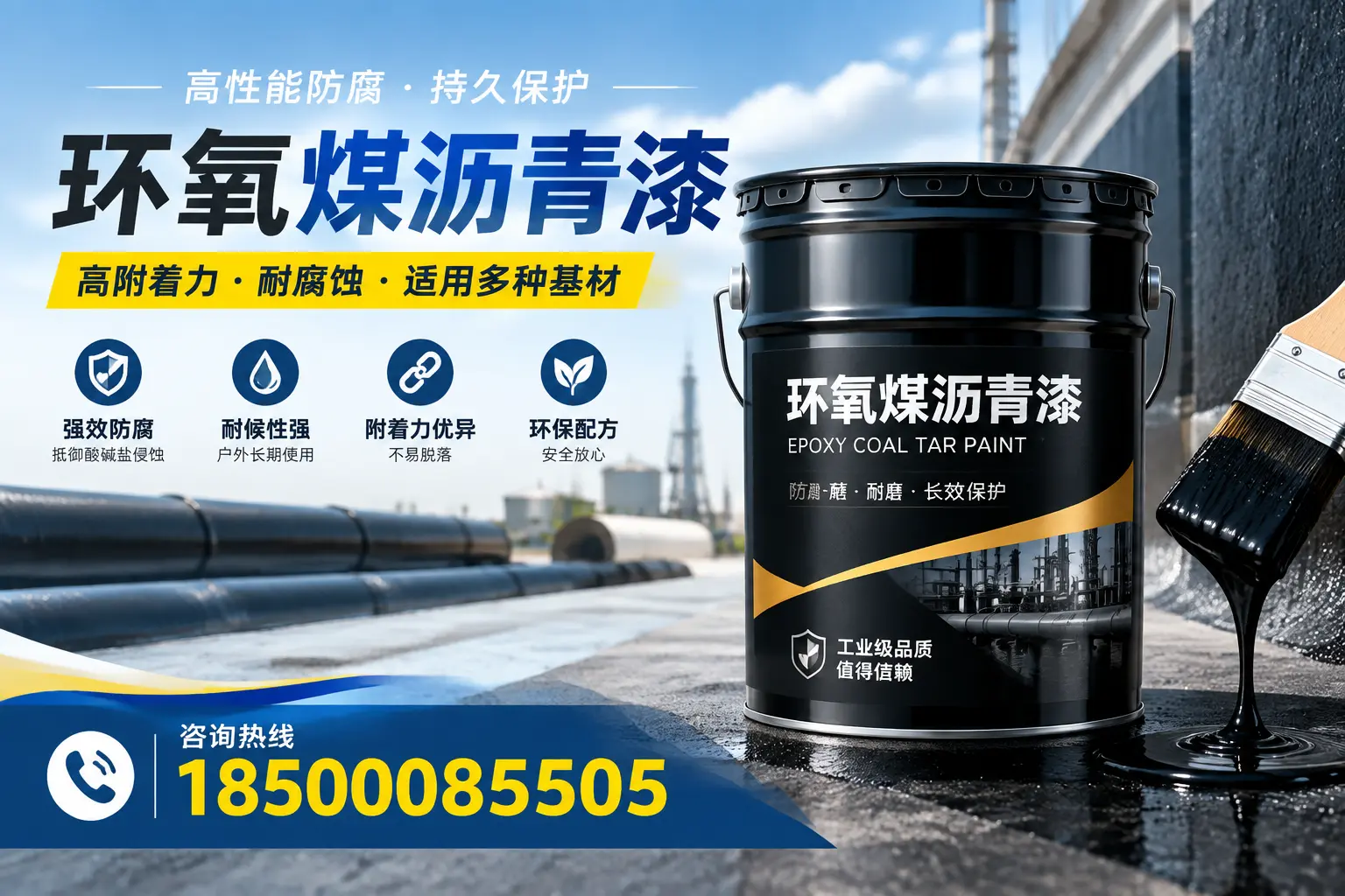 环氧煤沥青漆使用中的常见问题及解决方案，佛山用户指南